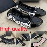 Chaussures décontractées chaussures robes de ballet noir chaussures chaussures femme printemps matelted pu cuir slip on ballerine luxe rond toe dames chaussures robes chaussures zapatos de mujer go shopping