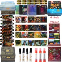 0,8 ml 1,0 ml Gold Coast Clear Atomizers Black Red Smokers Club Summer Edition -pakket Lege Disposable VAPE PENTRIDGES 510 CARTS E SIGARETS 10 STAIN