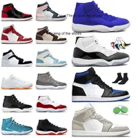 2023 OG2023 OG Jumpman Professional Basketball Shoes 11 Sneakers Newstalgia Casual 1s College Grey Stage Haze 1 Men 11s Pure Violet Low 72-10 Cool Grey
