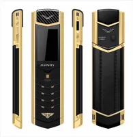 Original Brand MPARTY LT2 Luxury Gold Metal Body Leather Housing Mobile Phone Dual Sim Cell Phones Bluetooth FM Mp3 Camera cellpho1880393