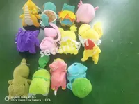 Pokemn Japones Japanese Cartoon Anime Plush Toys Regalo de cumpleaños para niños Juguetes navideños