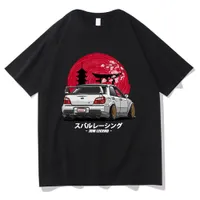 Camisetas para hombres Funny Classic Initial D T Shirt Men Harajuku Camiseta Unisex Hip Hop GTR Vaporwave JDM COM Tshirt Casual Daily Tee Harajuku 230316