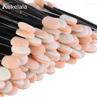 Makeup Brushes Kekelala Wholesale 50 30Pcs Disposable Eyeshadow Brush Portable Double End Sponge Eye Shadow Applicators Beauty Tools