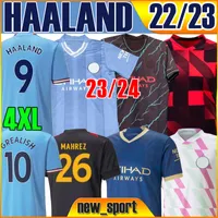 XXXL 4XL 22 23 HAALAND #9 JOAO CANCELO soccer jerseys MAHREZ DE BRUYNE Anniversary MAN FODEN GUNDOGAN 2022 2023 FERRAN BRUYNE Football shirts Kits sock Full set