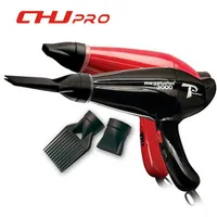 Chjpro Mega 3000 Power Hair Dryer 110Vまたは220VブロースタイリングツールSecador de Cabelo Comb Nozzle Hours AC Turbo Motor Hair Beaty238o