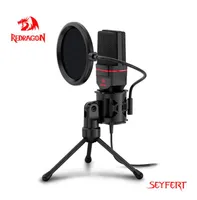 Redragon GM100 Seyfert Omni Condenser Microphone With Tripod Audio 35mm Computer Studio For PC Phone Karaoke Recording phone7133797