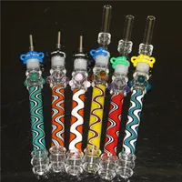 Smoking Accessories Ash Catcher Micro NC Nectar Hookah Bong Glass quartz nail for water Pipe Small Oil Rigs