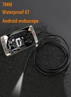 35m Endoscoop Borescope Camcorders USB Android Inspectie Camera 6 LED 7mm lens 720p Waterdichte auto endoscopio Tube Mini Cameras9937308