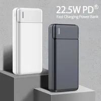パワーバンクポータブル充電器30000MAH外部バッテリーPD 22.5W高速充電パックパワーバンク