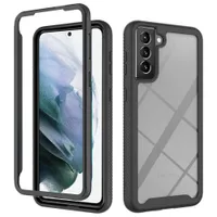 Cell Phone Cases Dome Cameras S20Plus S10E 360 Full Phone Case for Samsung Galaxy S21 Ultra S20 FE 5G S10 Lite Case Luxury Black Bumper Clear Cover Capa Men P230317