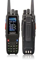 KT8R Quad Band Walkie Talkie UHF VHF 136147MHz 400470MHz 220270MH 350390MHz handhållen 5W UV Tvåvägs Radiofärg Display18628319