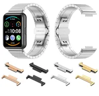 Metal Connector For Huawei watch fit 2 strap accessories Replacement Bracelet Huawei fit2 siliconemilanese band Adapters8228749