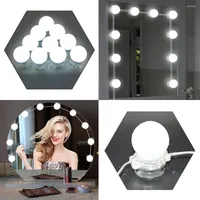 Стеновые лампы Donwei 10W Makeup Mircor Vanity Tavin Lod Lights Комплект для туалетного стола с диммер