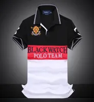 Fashionconoted Poloshirt Men Short Short Shirt Maglietta Polo Shirt Dropship Black Watch Black Watch Team 4548821
