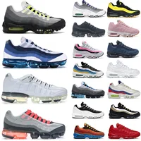 OG 95 95S Running Shoes Mens Cushion Sneakers Neon Slate Crystal Blue Solar Red Pastel Black Wit Fuchsia Neo Turquoise Designer Men Women Outdoor Sports Trainers