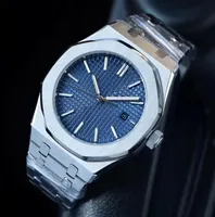 Mens Watch Designer Luxury Quartz Otomatik Hareket Saatleri Gül Altın Boyut 42mm 904L Paslanmaz Çelik Kayış Su geçirmez Safir Orologio.