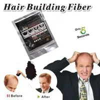 1KG hair fiber powder refill black dark brown color hair building fiber material hair loss concealer cover thinning area314h
