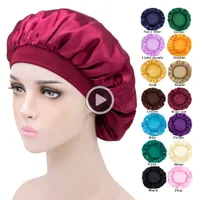 Neues simuliertes Seidenschlafhut farbiger winziger elastischer Schmalkantenbad Hut heiß verkauft