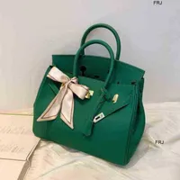 Designer Bags Birkin Herms Handbags Have Logo High Sense Bag Capacity Womens 2023 New Fashion 100 Carry on Platinum Kelys Frj
