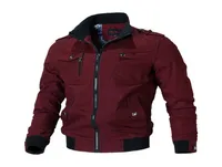 Men039s Jackets Homens jaqueta moda casual casaco cortavento dos primavera outono estande Outwear fino mens militar4840827