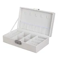 S FashionJewelry Box for Women Leather Jewelry Organizer Storage Display Jewellery Box Packaging joyeros jo9199569 joyeros joyeros de jo99569