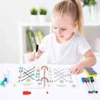 Drawing Painting Supplies Pen Control Painting Book Montessori Toys Learning Toys for Children Drawing Tablet Baby Training Educational Toys Game Book 230317