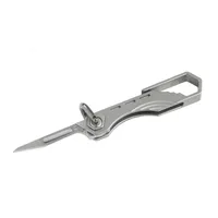 DICORIA SM-01 Folding Knife Multifunctional Scalpel Keychain Pocket Mini Titanium Alloy Portable EDC Tools336M