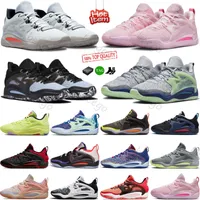 Med Box KD 15 moster Pearl Basketball Shoes till salu EP Pink Kids Men Women Sport Shoe Sneakers