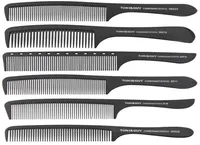 ToniGuy Classic Carbon AntiStatic Black Hand Combs Professional Salon Hair Cutting Brushes 0511 0612 8102 06818 06819 06920 06938899193