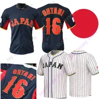 2023 Team Japan Baseball Jersey Shohei Ohtani Yu Darvish Seiya Suzuki Yoshinobu Yamamoto Kensuke Kondo Shut Nootbaar Yoshida Yamada Genda Genda Maki