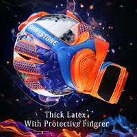Sportswear Accessories SoccerGoalie Gloves Men Kids Size Latex Professional Soccer Goalkeeper Gloves Strong Finger Protection Football