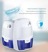 INVITOP Mini Dehumidifier for Home Portable 500ML Moisture Absorbing Air Dryer with Autooff and LED indicator Air Dehumidifier1710350