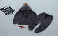 Men039s Tracksuits 2021 Girls Clothing Sets Children Autumn Winter Toddler Clothes 2Pcs Outfit Kids Tracksuit Suit For Boys1877841