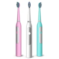Rotating Electric Toothbrush No Rechargeable With 2 Brush Heads Battery Toothbrush Teeth Brush Oral Hygiene Tooth Brush183s
