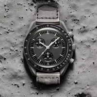 Classic Luminous Wristwatch Moonwatch Designer Watches Leisure Moonswatch Swiss Quartz Chronograph Mens relógios para homens dhgate