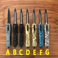 US Style Bench BM Double Action Automatic Knife 7 Style EDC Pocket Self Defense Hunting 3300 3310 3400 4600 9400 9600 C07 A07 UT85228S