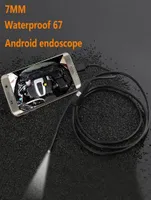 35m Endoscoop Borescope Camcorders USB Android Inspectie Camera 6 LED 7mm Lens 720p Waterdichte auto Endoscopio Tube Mini Cameras7950060