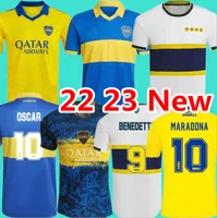 2022 2023 Boca Juniors Maglie da calcio Benedetto Villa Salvio Salvio Camisa de Futebol 22 23 Shirt da calcio Tevez Carlitos Marcos Rojo Vazquez