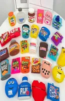 3D Cartoon Snacks Sweets Drink Chocolate Milky Tea Earphones Accessories Protective Cover for Apple Airpods 1 2 Pro 3 Case Headpho8774446