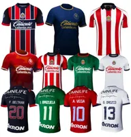 2022 2023 Chivas de Guadalajara Soccer koszulki 23 23 A.Zaldivar Calderon J.Macias Brizuela A.Vega F. Beltran Home Away Alvarado Hombre Football Shirt