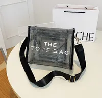 Summer Pvc Marc Fashion Handbags Bag with Logo Large Capacity Shoulder for Women wallets Letter Printed Tote Bag Multi Colors 27-22-10cm
