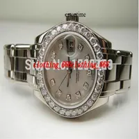 Sprzedawanie dostawcy fabryki Najwyższej jakości Automatyczne panie Mother Pearl Watch Kobieta Pearlmaster Piece Mop Ladys Watches258n