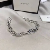 2023 Designer New Fashion jewelry Zhigujia 925 Silver Double CLASP BRACELET for men and women