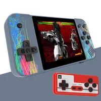 G3 Portable Game Players 800 In 1 Retro Video Game Console Handheld Portable Color 3.5 Inch HD Large Screen Game Player TV Consola AV Output Support Double Players