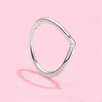 Whole-Shinning wish silver rings S925 fits for pandora style jewelry 196315 H8ale 196314216B