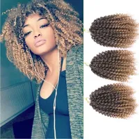 Wig Wholesale Small Roll Wrapped Tube Braid Malibob Jerry Curl Crochet Hair