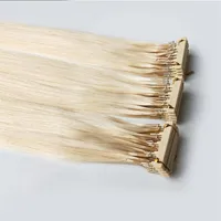Frauen 6d Pre -Bond Human Hair Extension Clip für 6d Haarverlängerungen Maschine Keine Spur verbundenes Haar unverarbeitet schwarzbraune Blondine 239d
