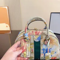 New Desigin Lady Shoulder Bags Flowers and Plants Tote Bags Fashion Ophidia Printed Handbags Travel and Shopping Women Bags