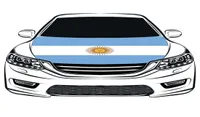 Argentina national flag car Hood cover 33x5ft 100polyesterengine elastic fabrics can be washed car bonnet banner9094338
