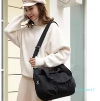 Lu Nylon Duffel Bag Yoga Handbag Gym Fitness Travel Outdoor Sports Bags Shoulder Bags 4 Colors Large Capacity Waterproof 662